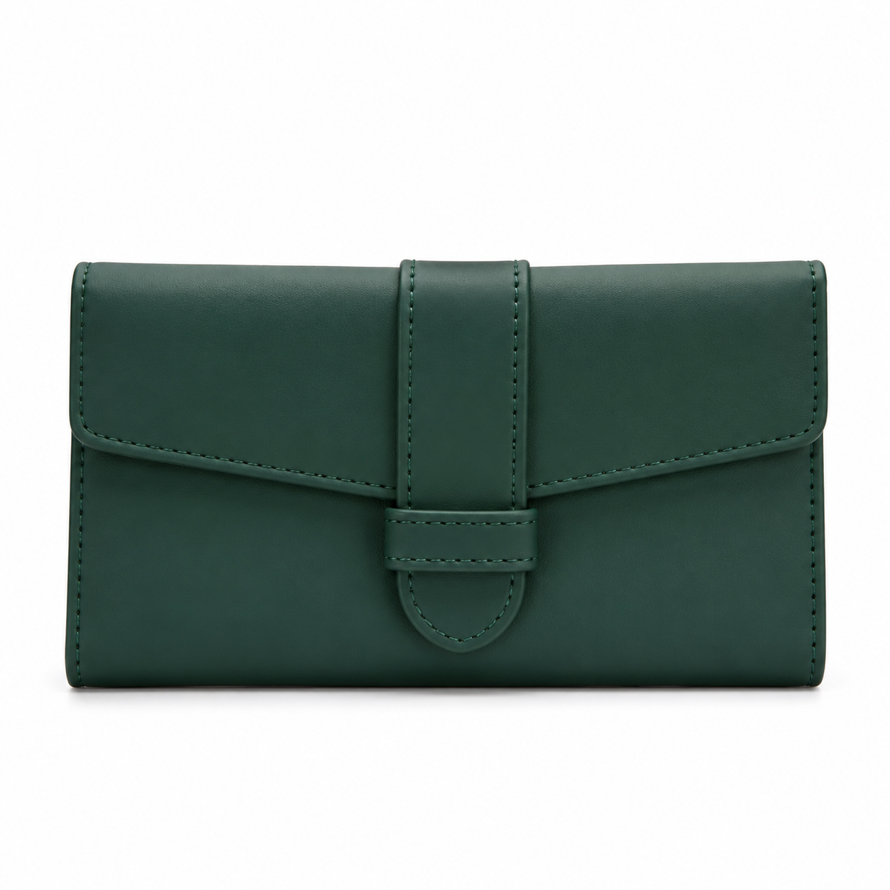 Green Chic Tri Fold Wallet