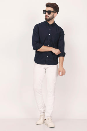 Navy Blue Down button