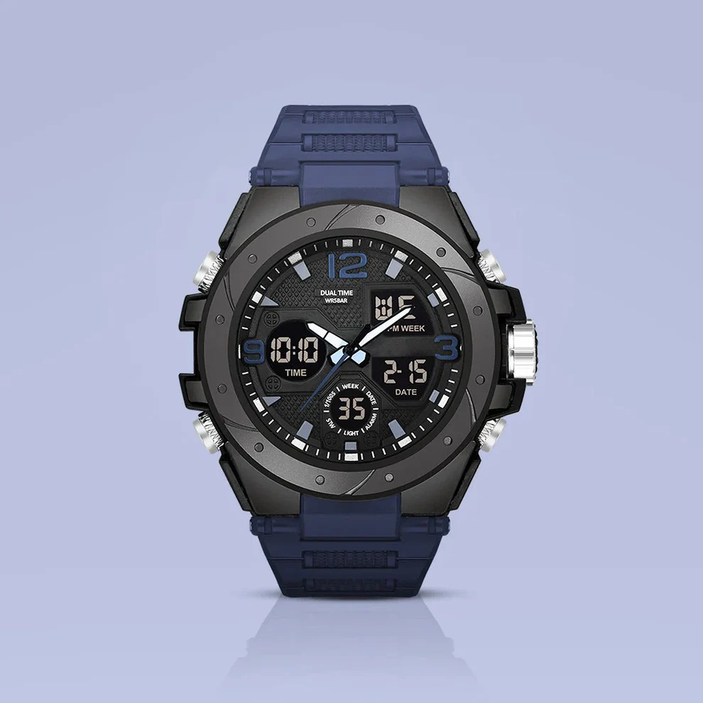 Ase-Digital Analog Watch - 9105
