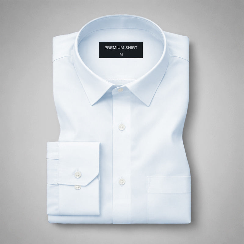 Paper Cotton Light Blue Shirt for Men