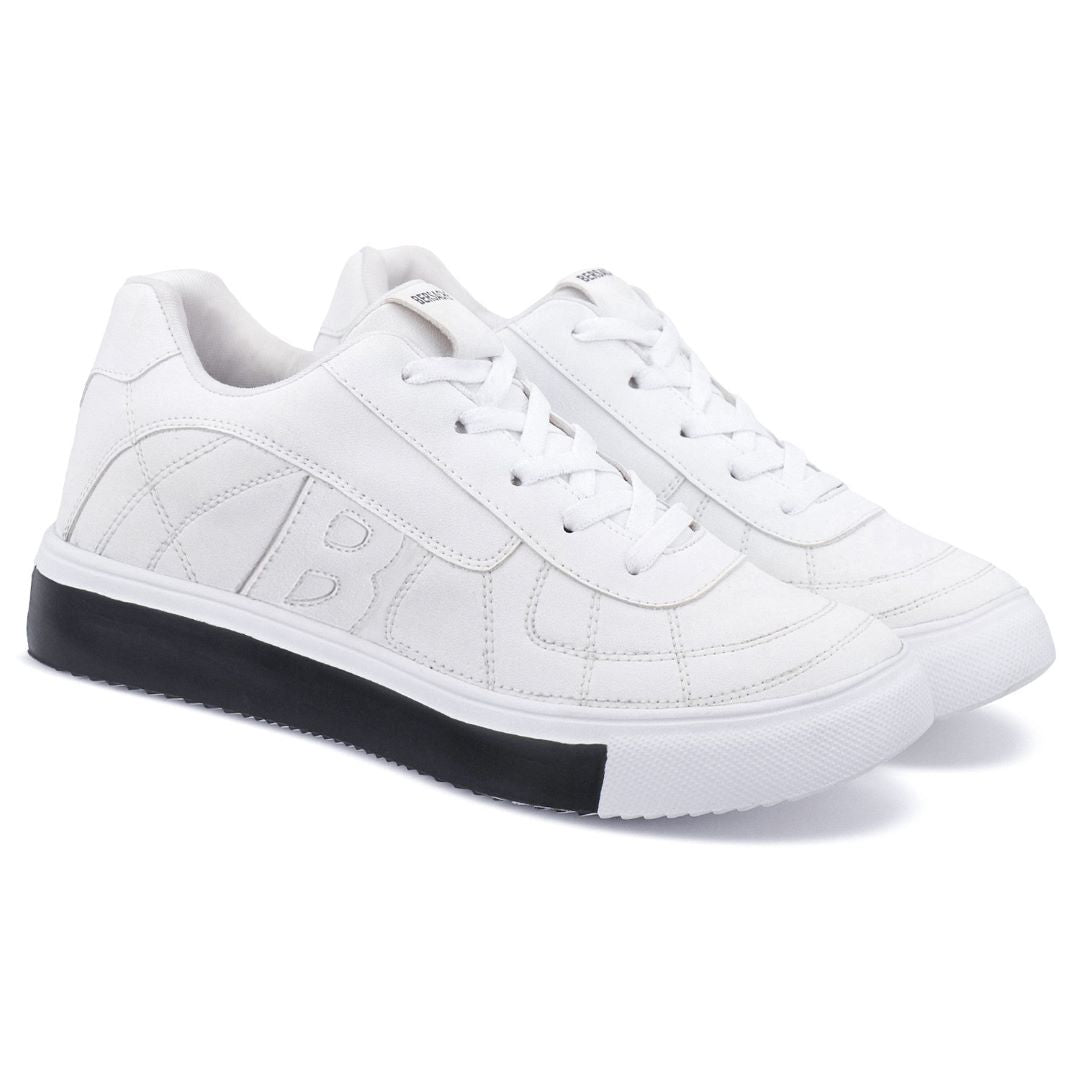 Bersache Premium Sports ,walking,Gym,cricket, Trending Running Shoes For Men's (White-8120)