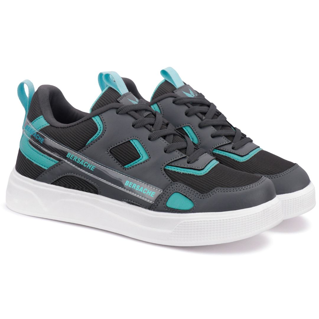 Bersache Premium Sports ,walking,Gym,cricket, Trending Running Shoes For Men's (Grey-8127)SS
