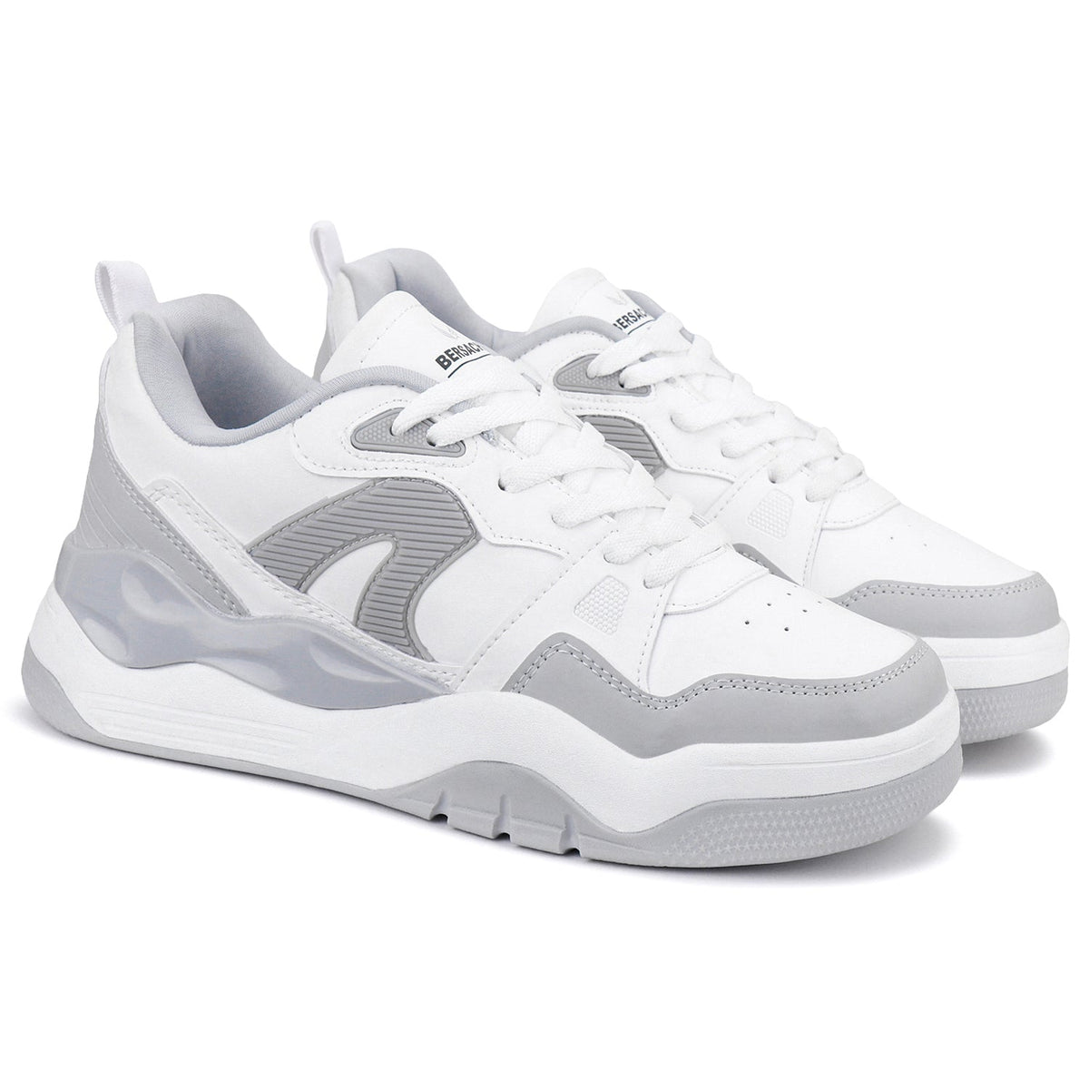 Bersache Premium Sports , Walking, Gym, Cricket, Trending Running Shoes For Men's (White-9222)