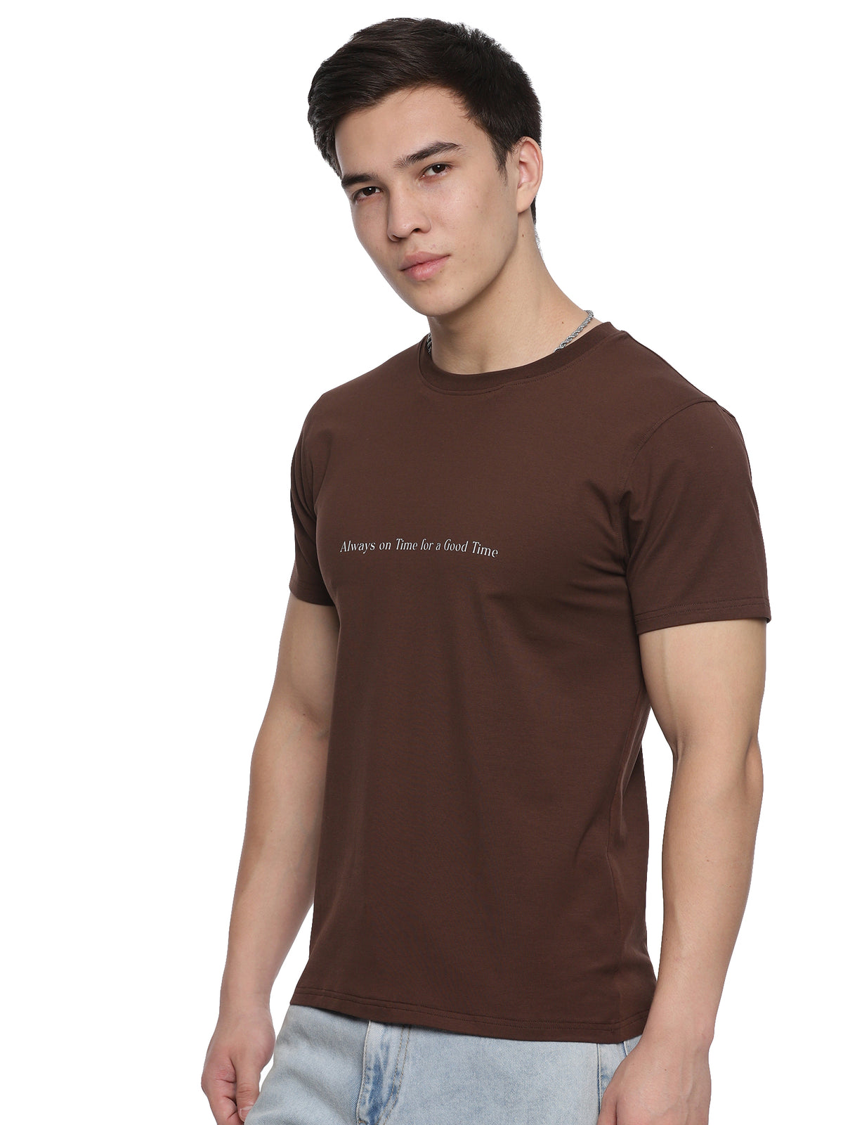 Slayz Printed Round Neck T-Shirt – RTSJDCDP2
