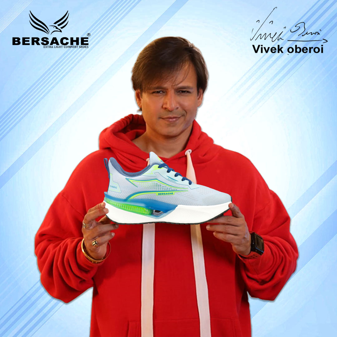 Bersache Premium Sports ,walking,Gym,cricket, Trending Running Shoes For Men's (Grey-Green-9216)