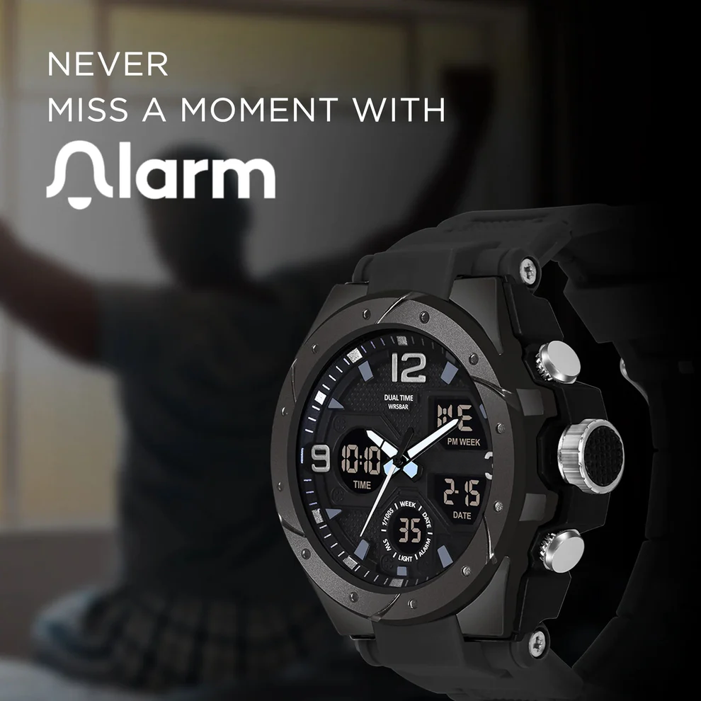 Aer Series Digital Analog Watch - 905