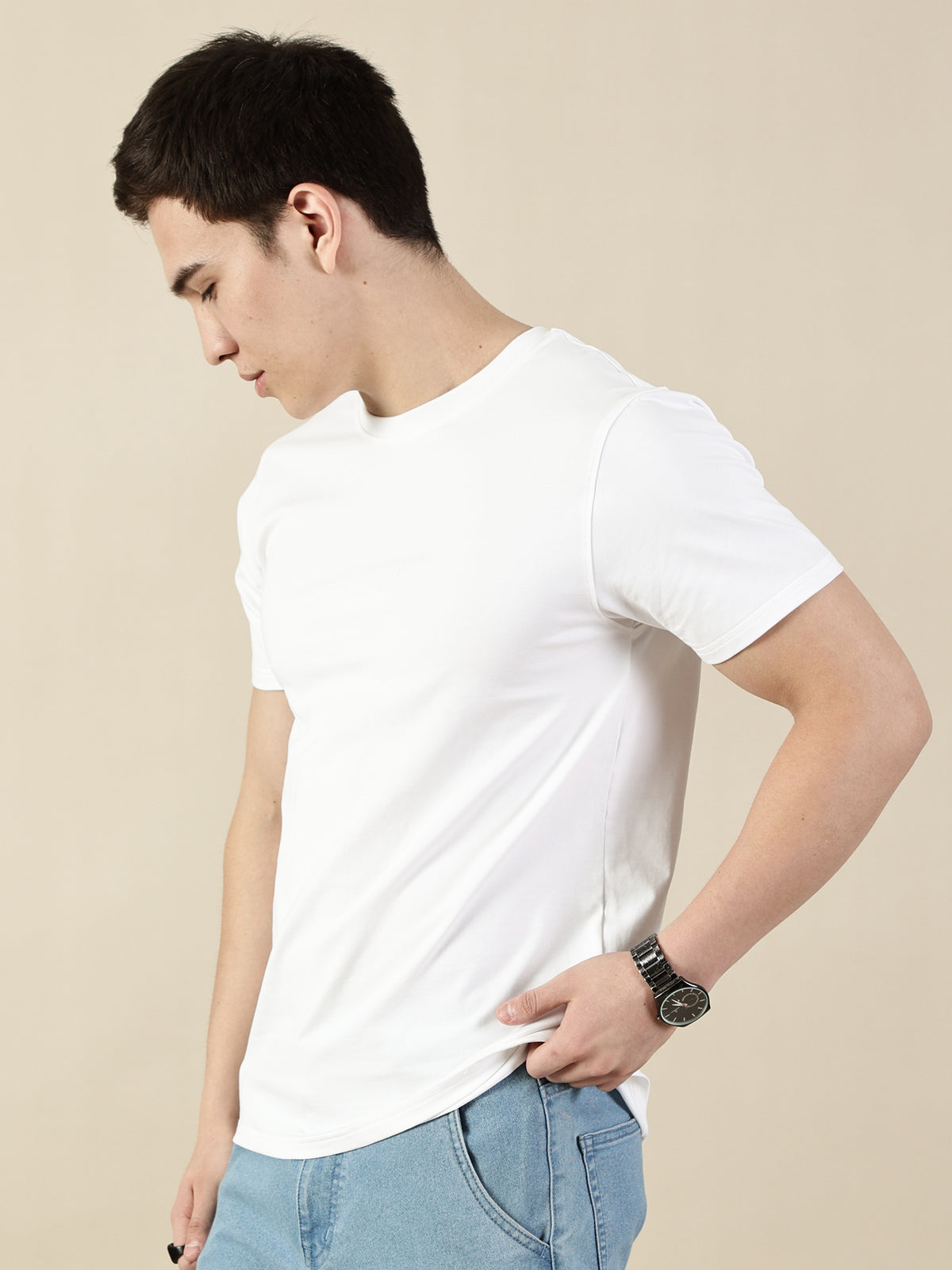 Slayz Printed Round Neck T-Shirt – RTSJWDP2
