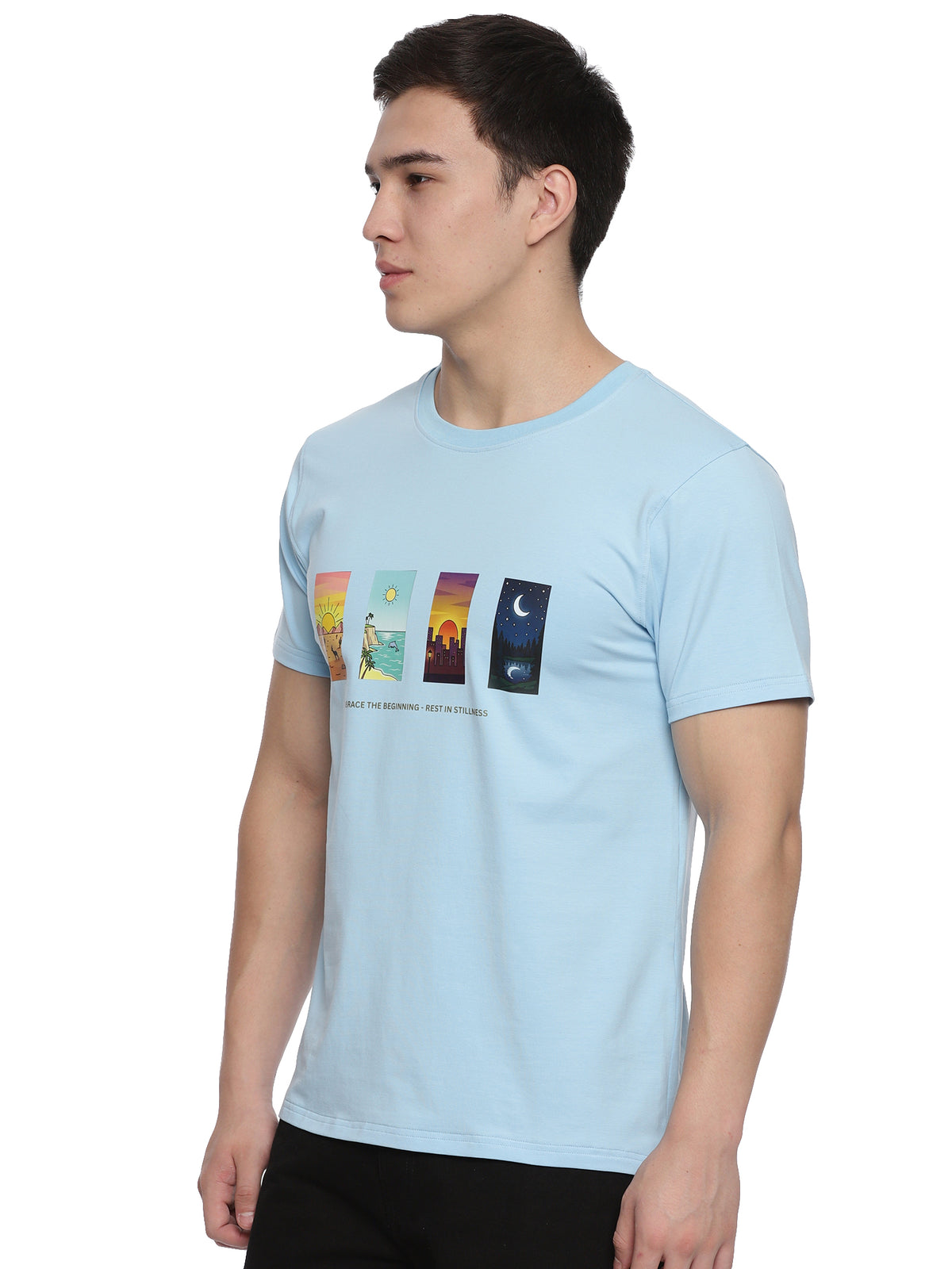 Slayz Printed Round Neck T-Shirt – RTSJSDP1