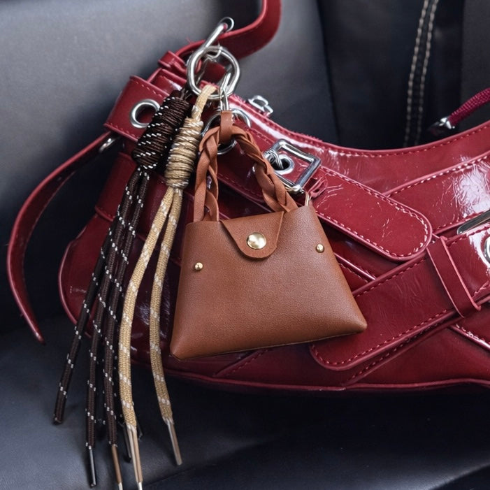 Mimi Pouch Bag Charm Keychain for Women & Girls