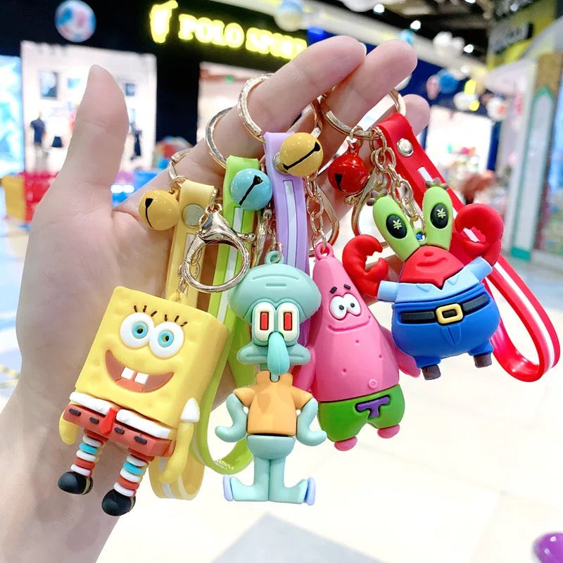 3D SpongeBob Squarepants Keychain
