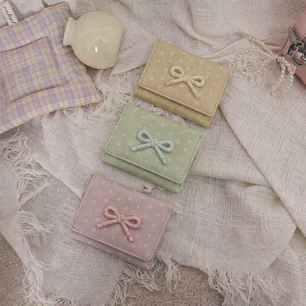 Dotty Bow Wallet