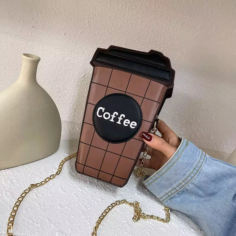 Espresso Mini Sling Bag for Women Stylish Crossbody