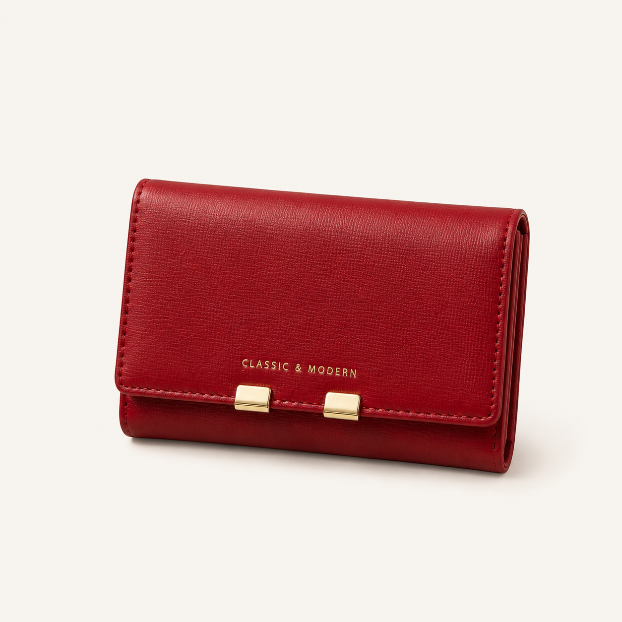Cherry Tri Fold Wallet