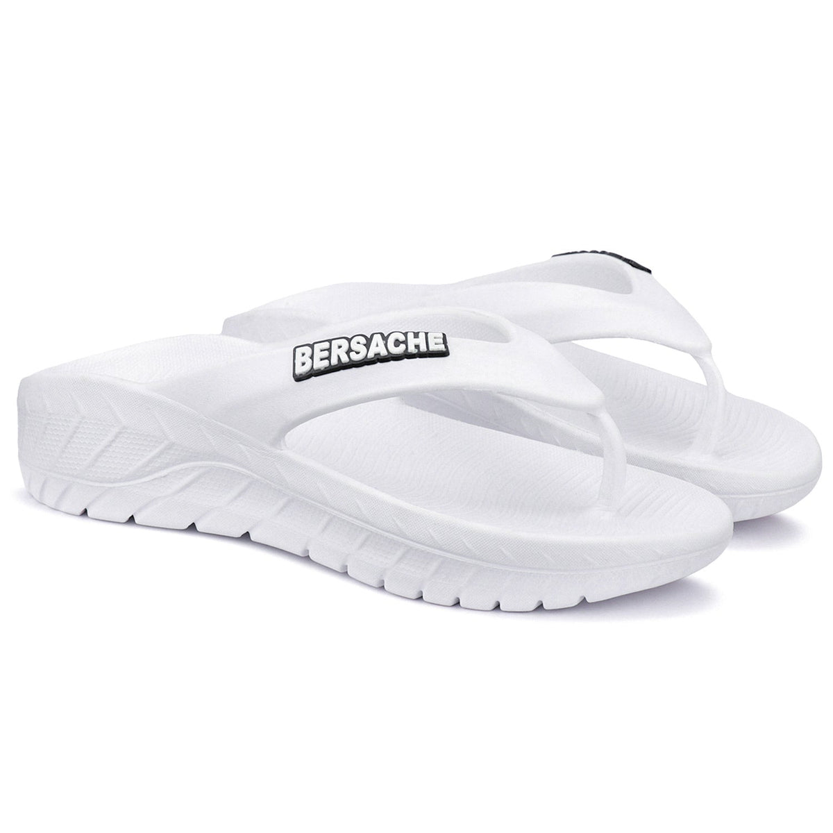 Bersache Extra Soft Classic Casual with Regular wear with Ultra Soft & Flexibility Technology Sandal For men's & boy's-(6257-White)
