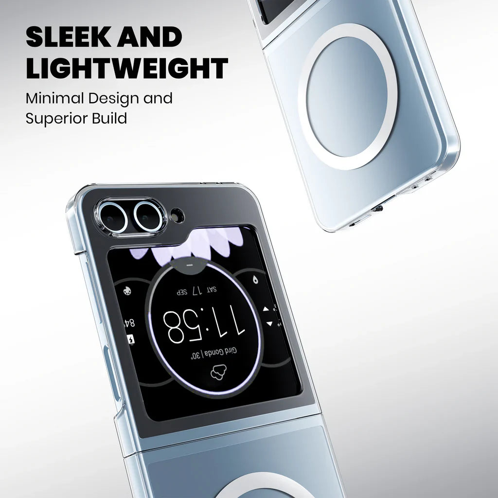 Anti-Yellow Magsafe Clear Case Samsung Z Series - Galaxy Z Flip5