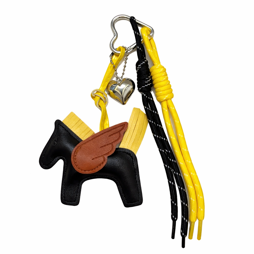 Pegasus Bag Charm Keychain for Women & Girls