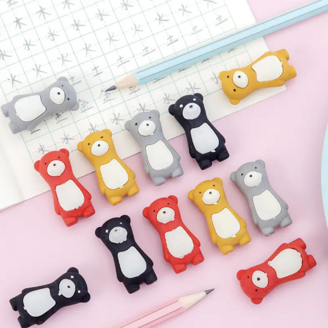 Adorable Bear Eraser