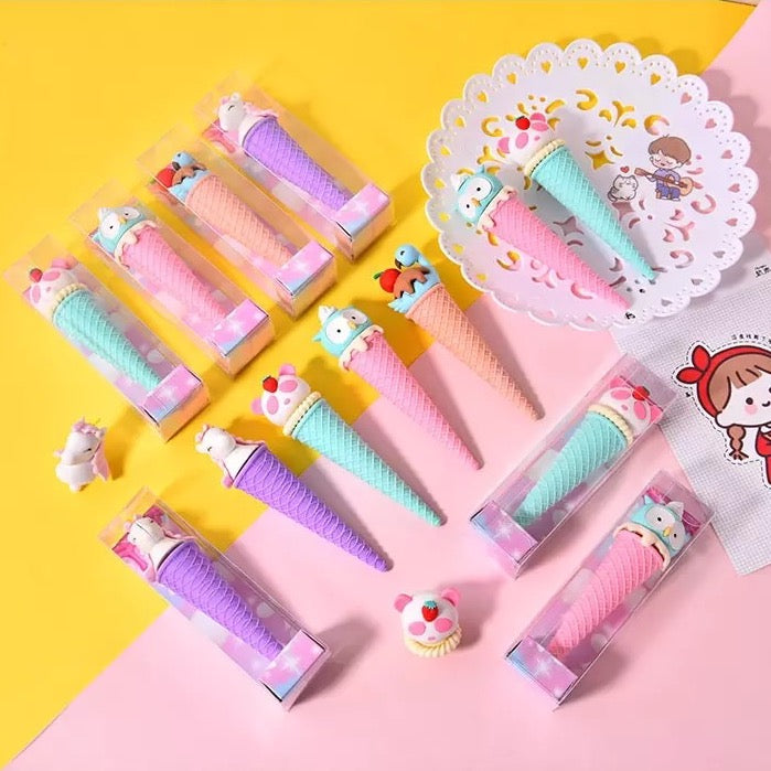 Animal Ice-cream Eraser