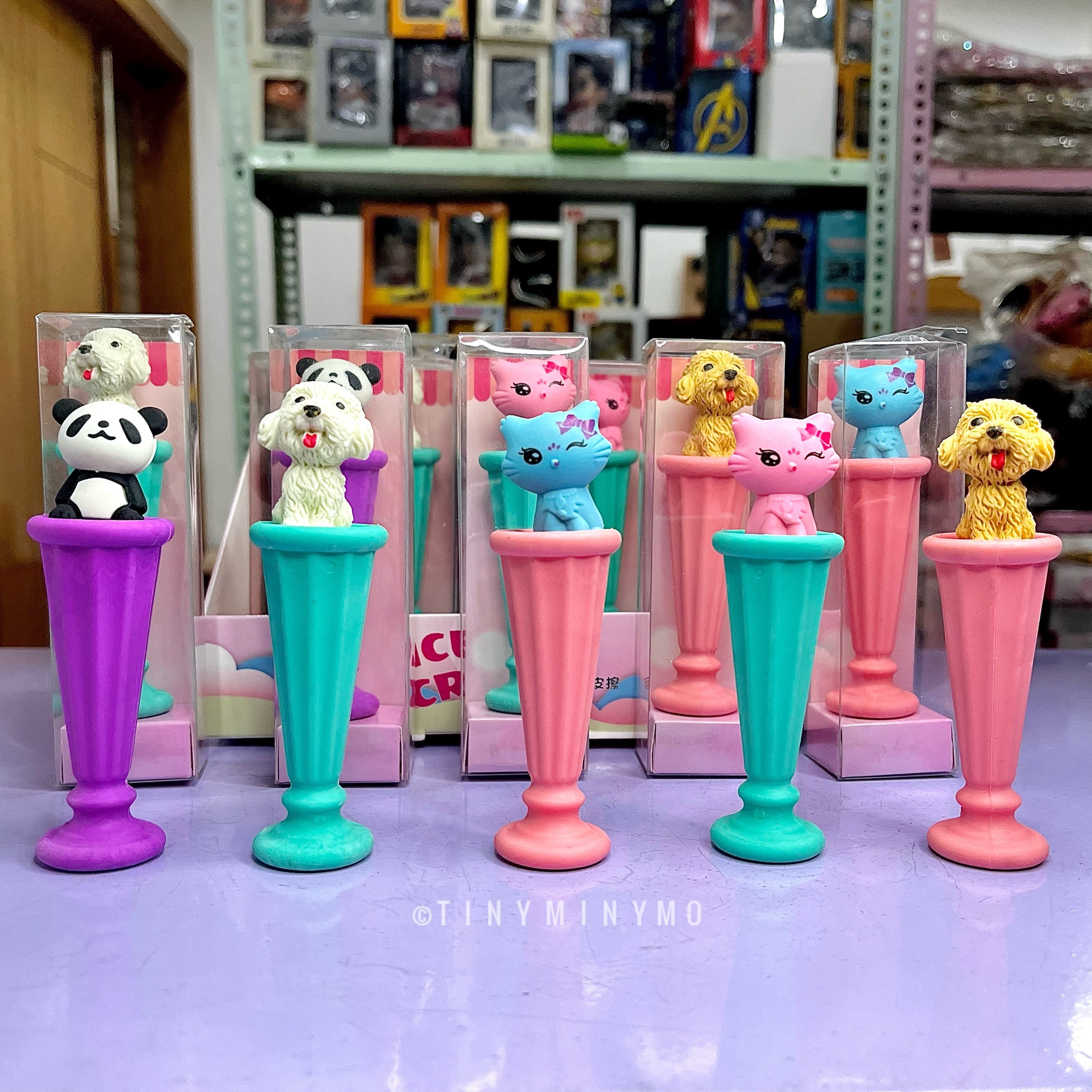 Animal Sundae Eraser
