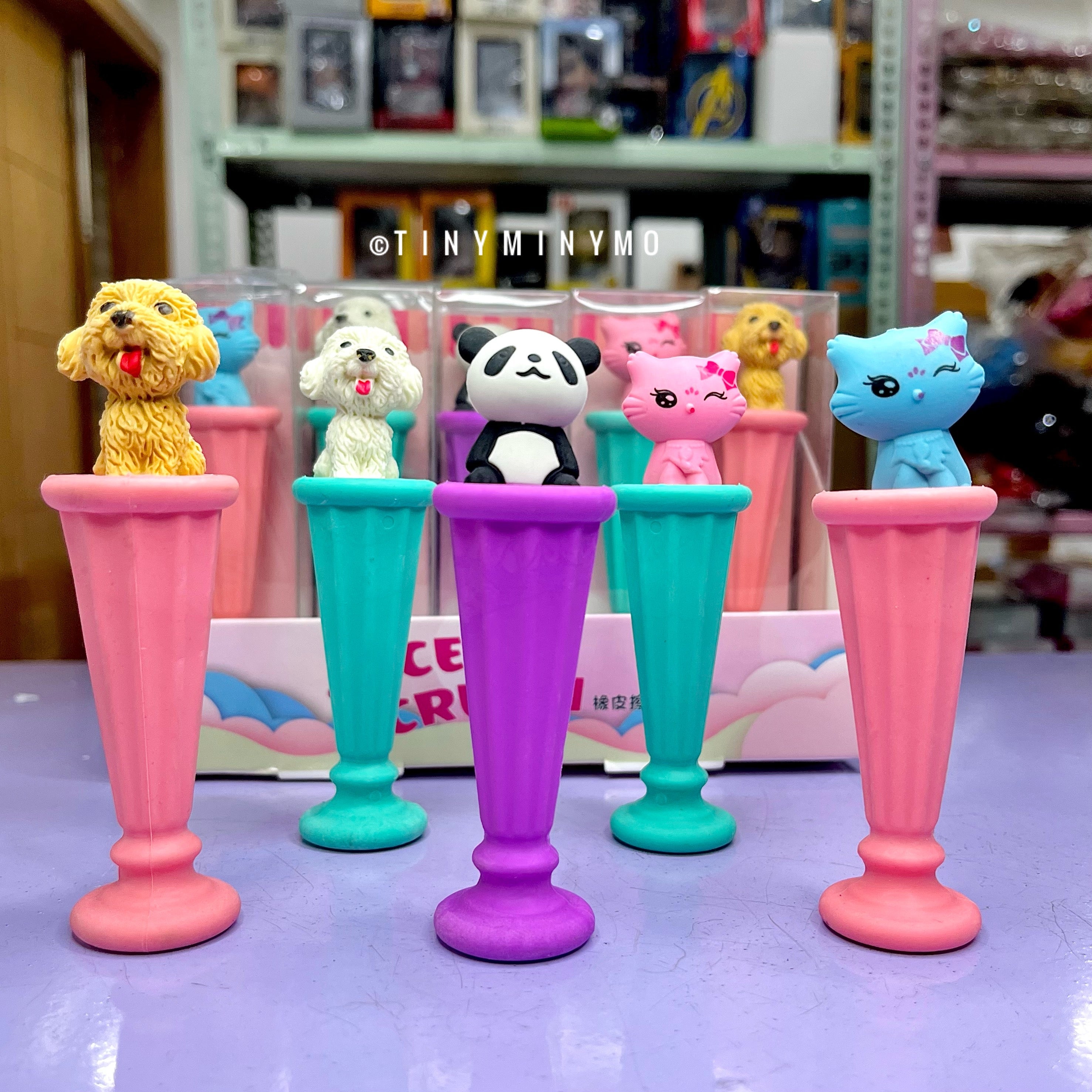 Animal Sundae Eraser