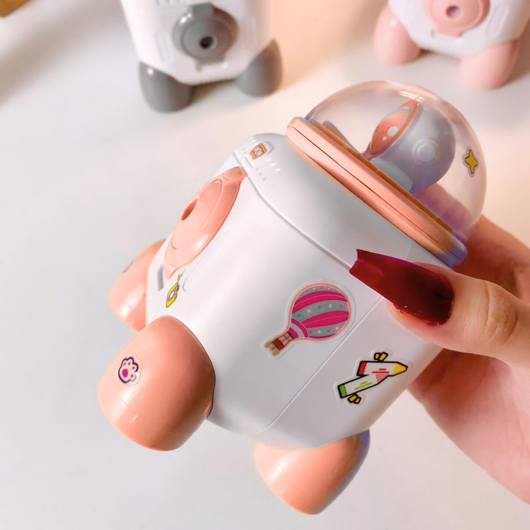 Peach Color Lamp with Stickers - Tinyminymo