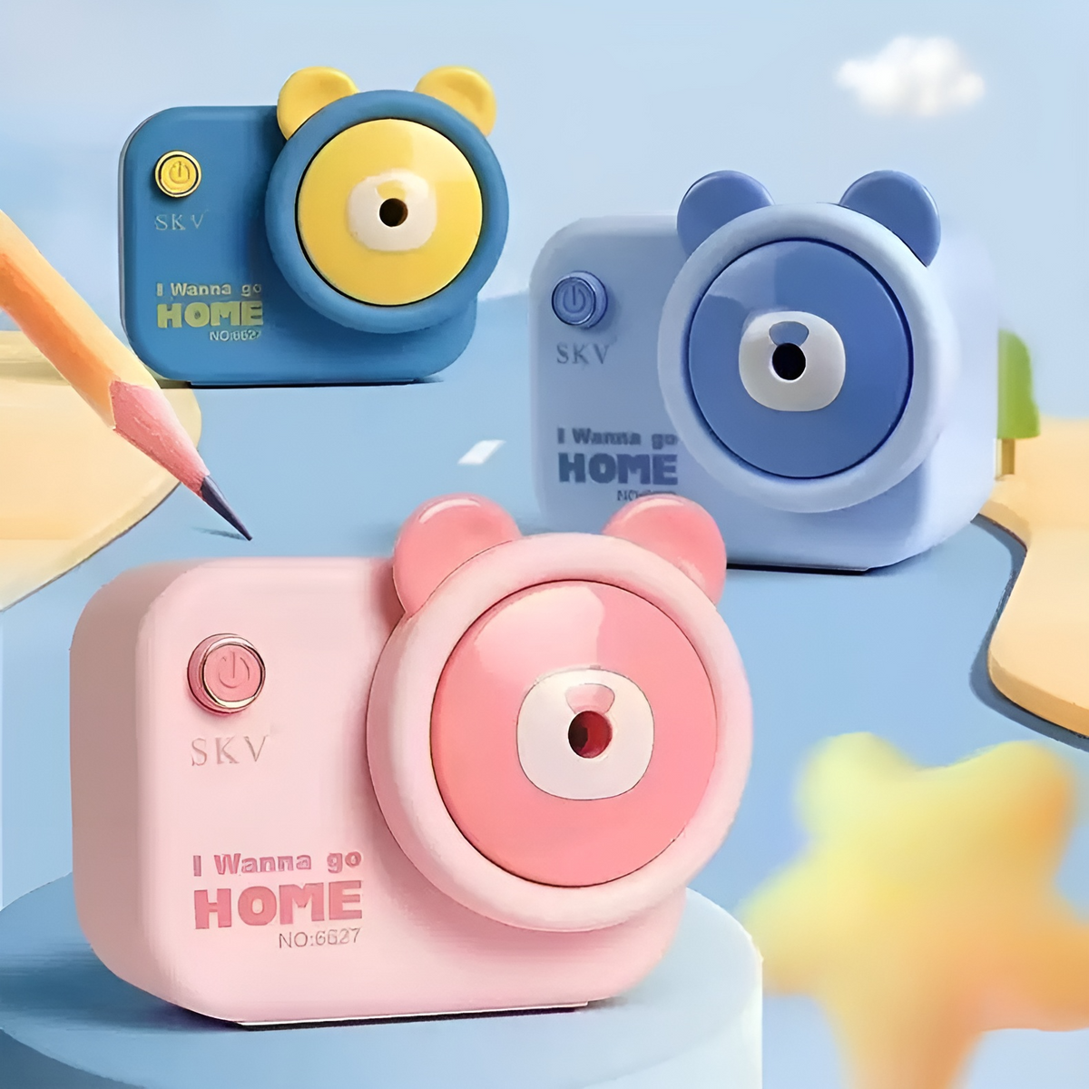 Bear Camera Mechanical Sharpener - Tinyminymo