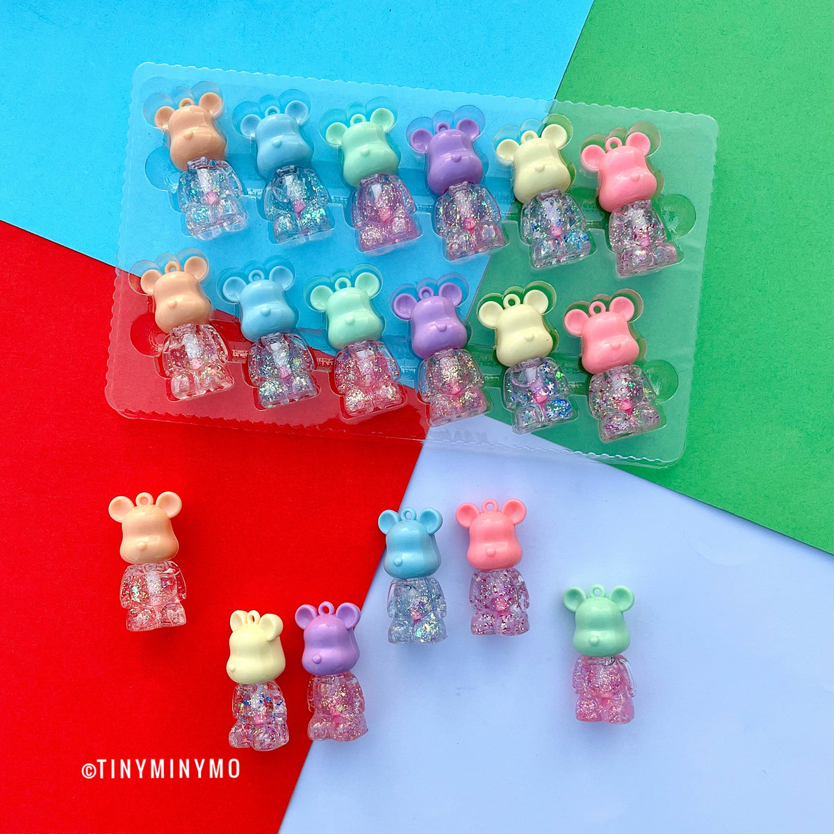 Bear Glitter Lip Gloss - Tinyminymo