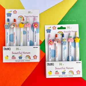 Beautiful Nature Charm Gel Pen Set - Tinyminymo