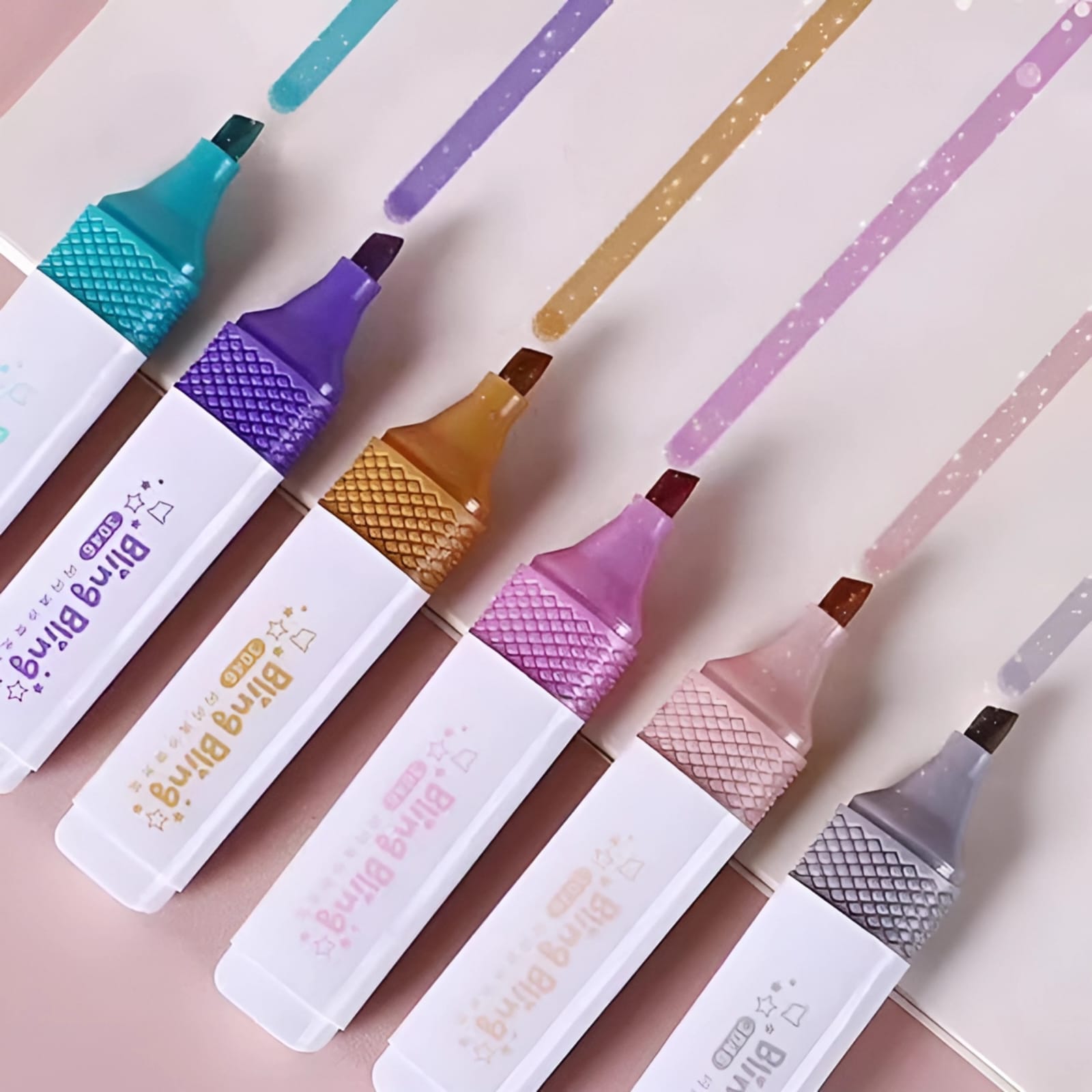 Bling Bling Highlighters - Set of 4