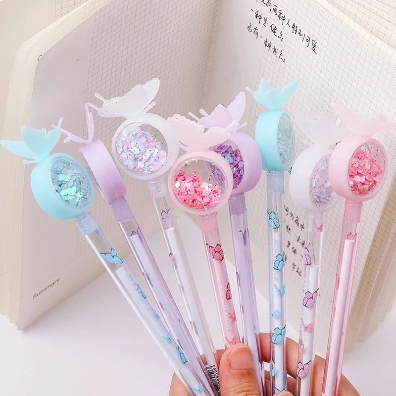 Butterfly Confetti Pen - Tinyminymo
