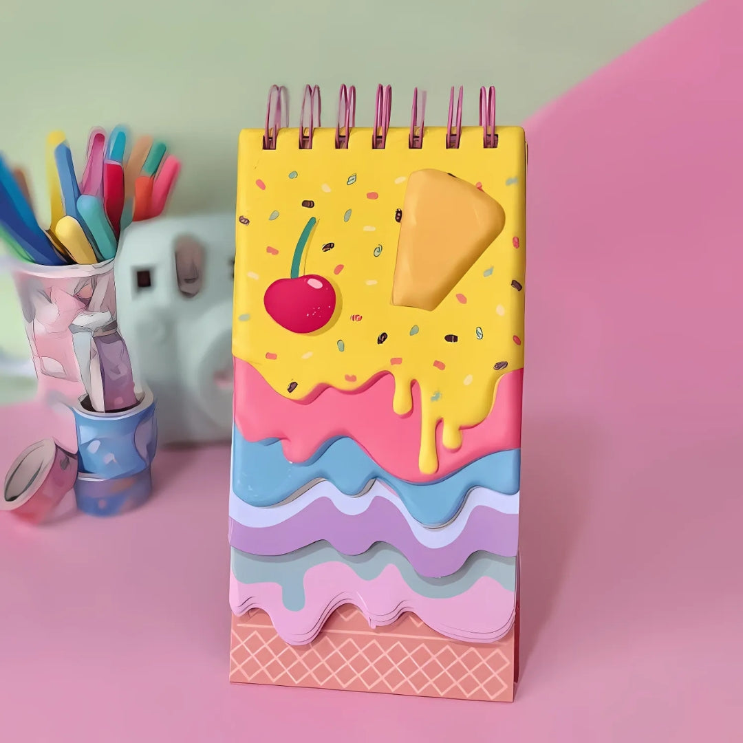 Candy Glitter Notebook