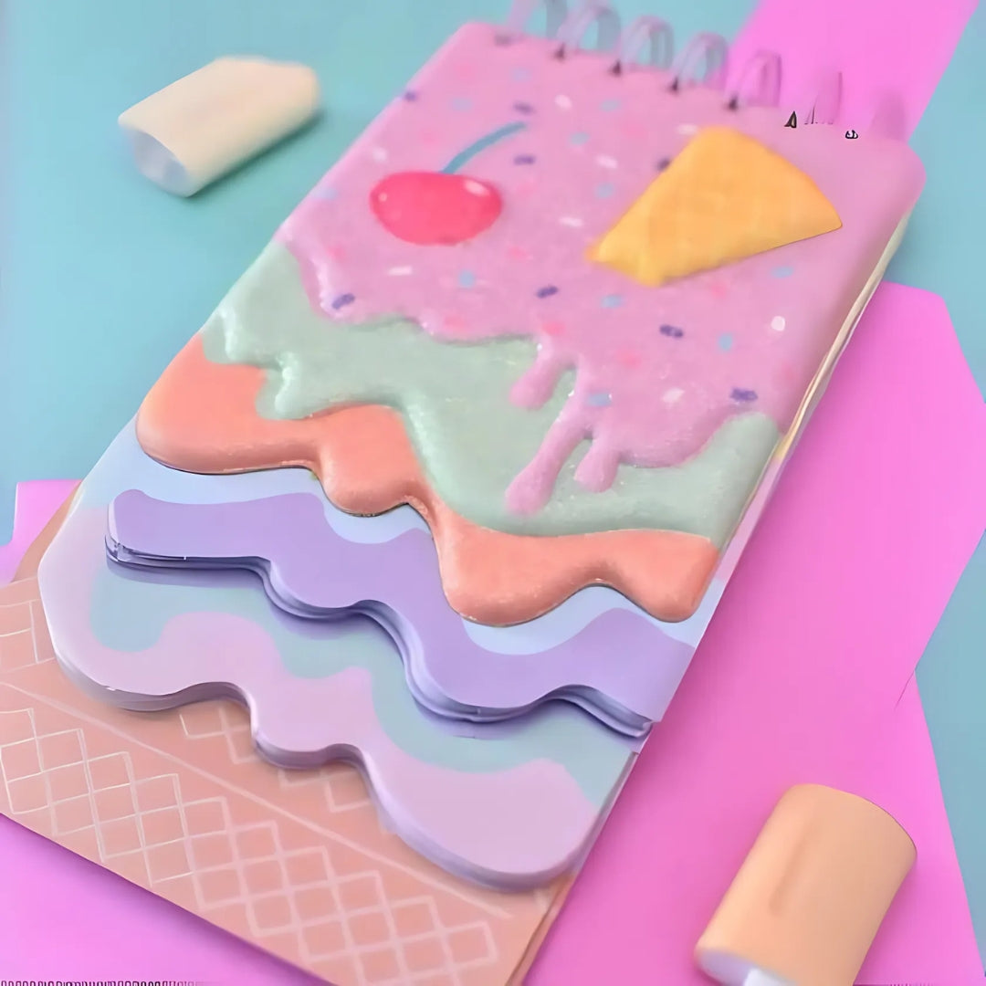 Candy Glitter Notebook