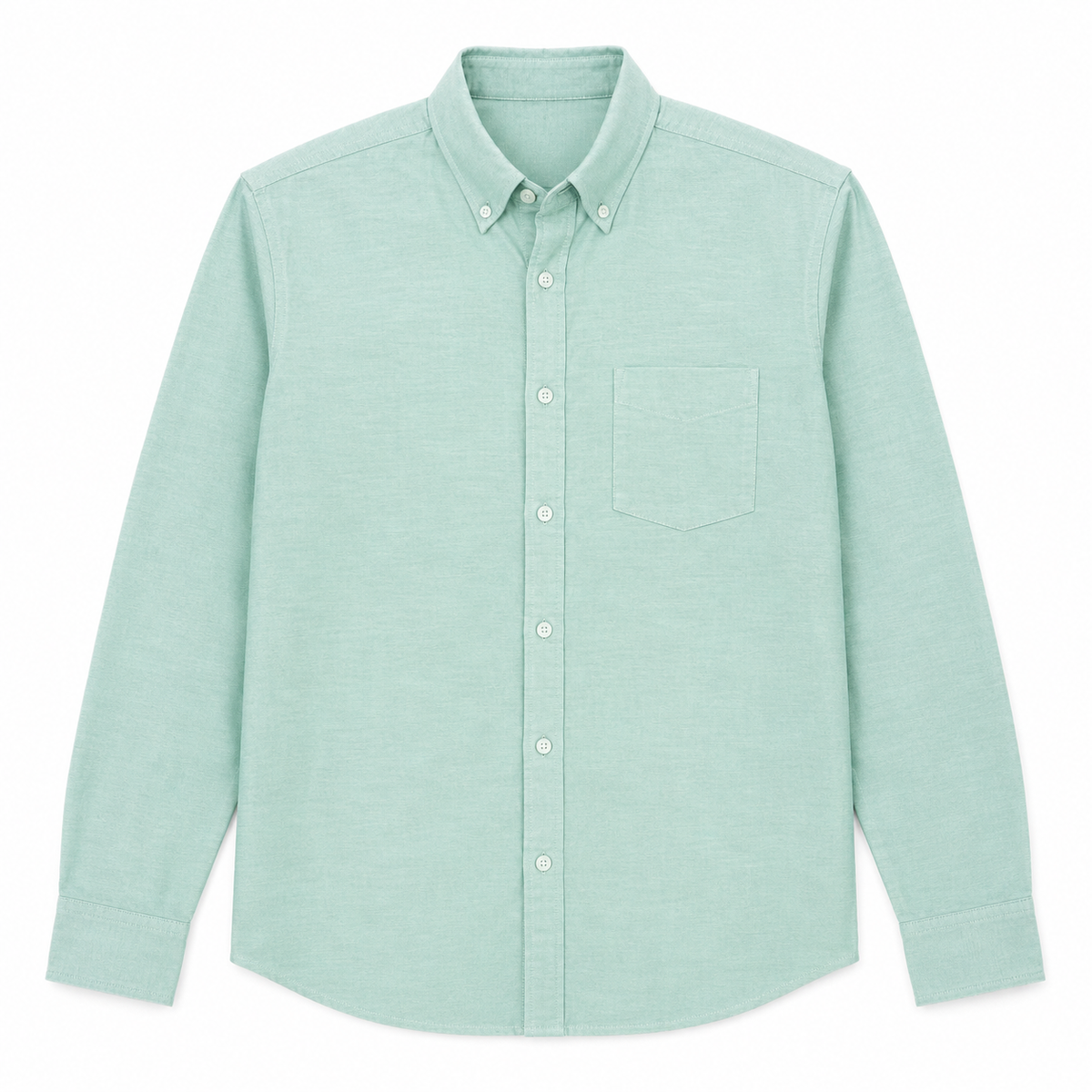 Turkish Blue Linear Linen Shirt