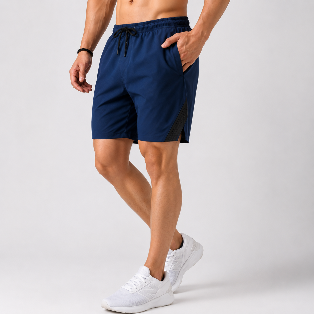 Men's 2-in-1 Running Shorts | Quick Dry Gym Shorts with Inner Compression Layer | Lightweight Athletic Training Shorts | Sports & Workout Shorts
