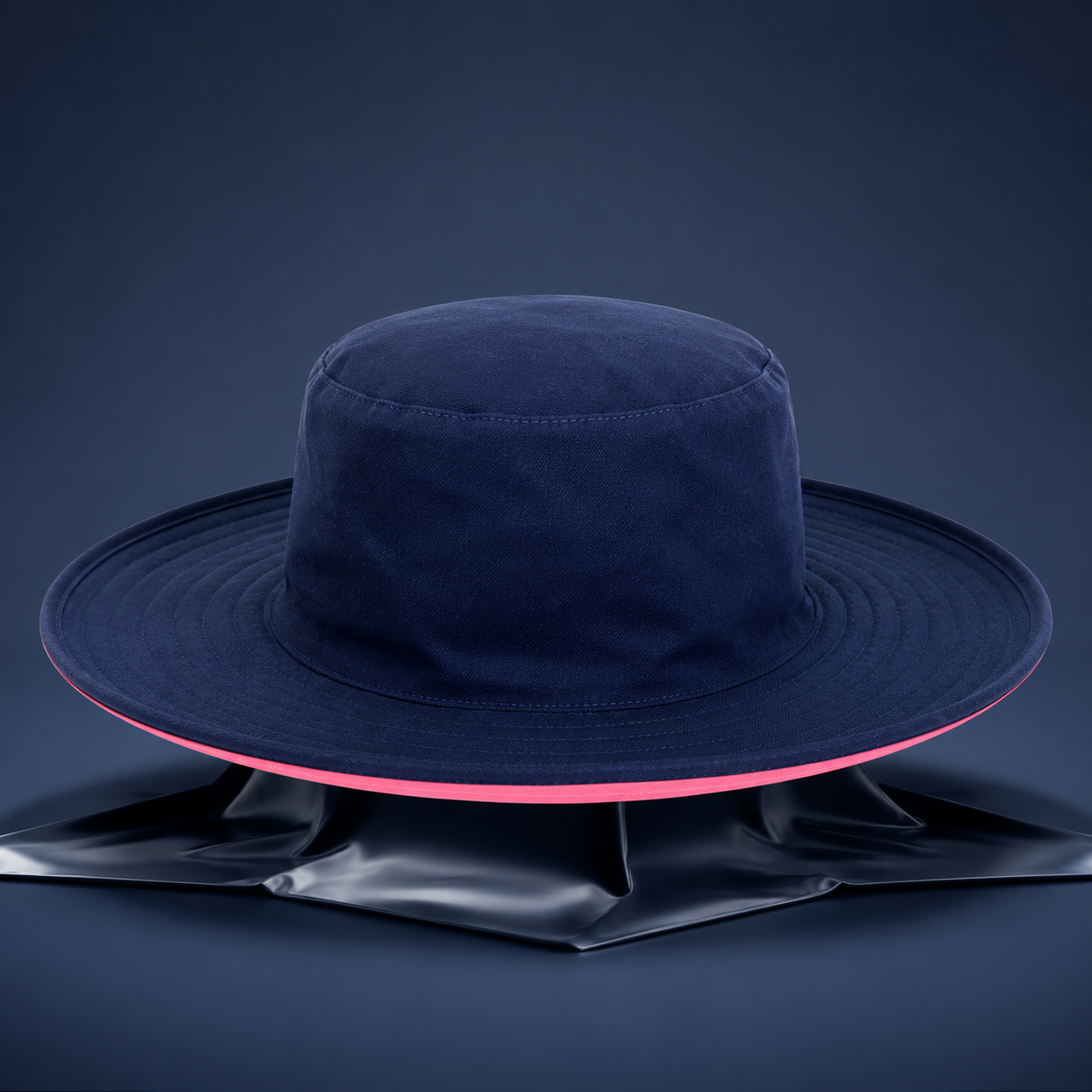 ICC Men's T20 World Cup 2024 Wide Brim Hat | Brushed Cotton Twill | Navy Blue