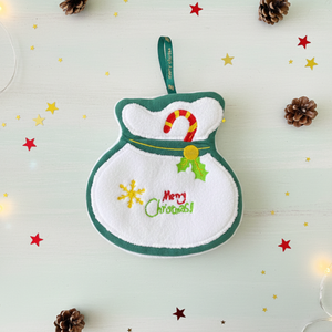 Santa Bag Design Hand Towel - Tinyminymo