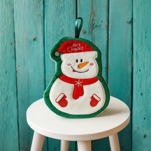 Snowman Design Hand Towel - Tinyminymo