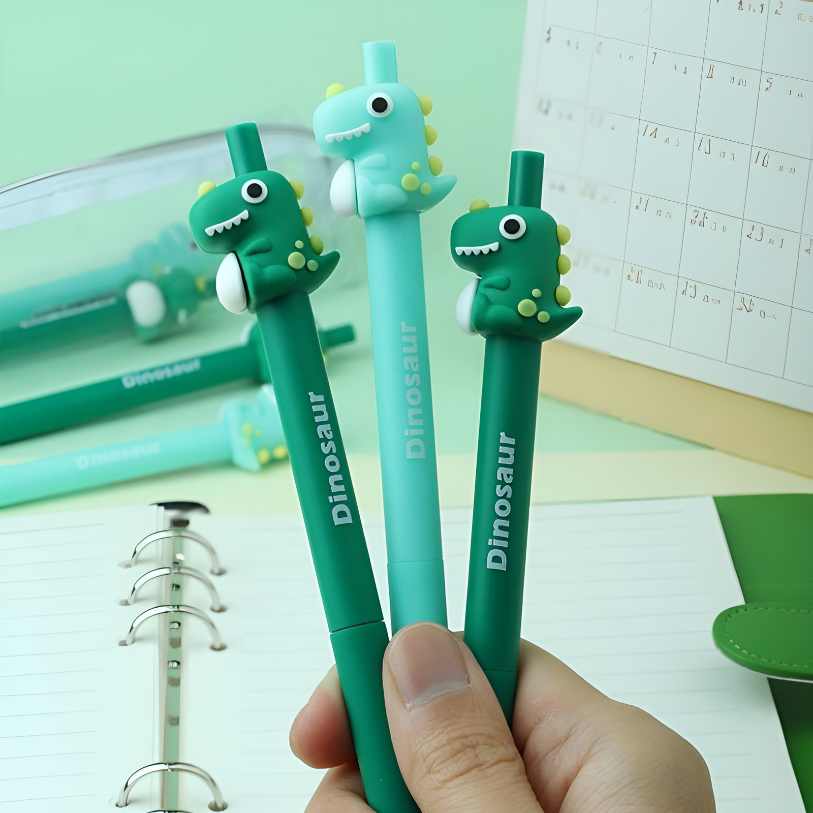 Click Dinosaur Gel Pen