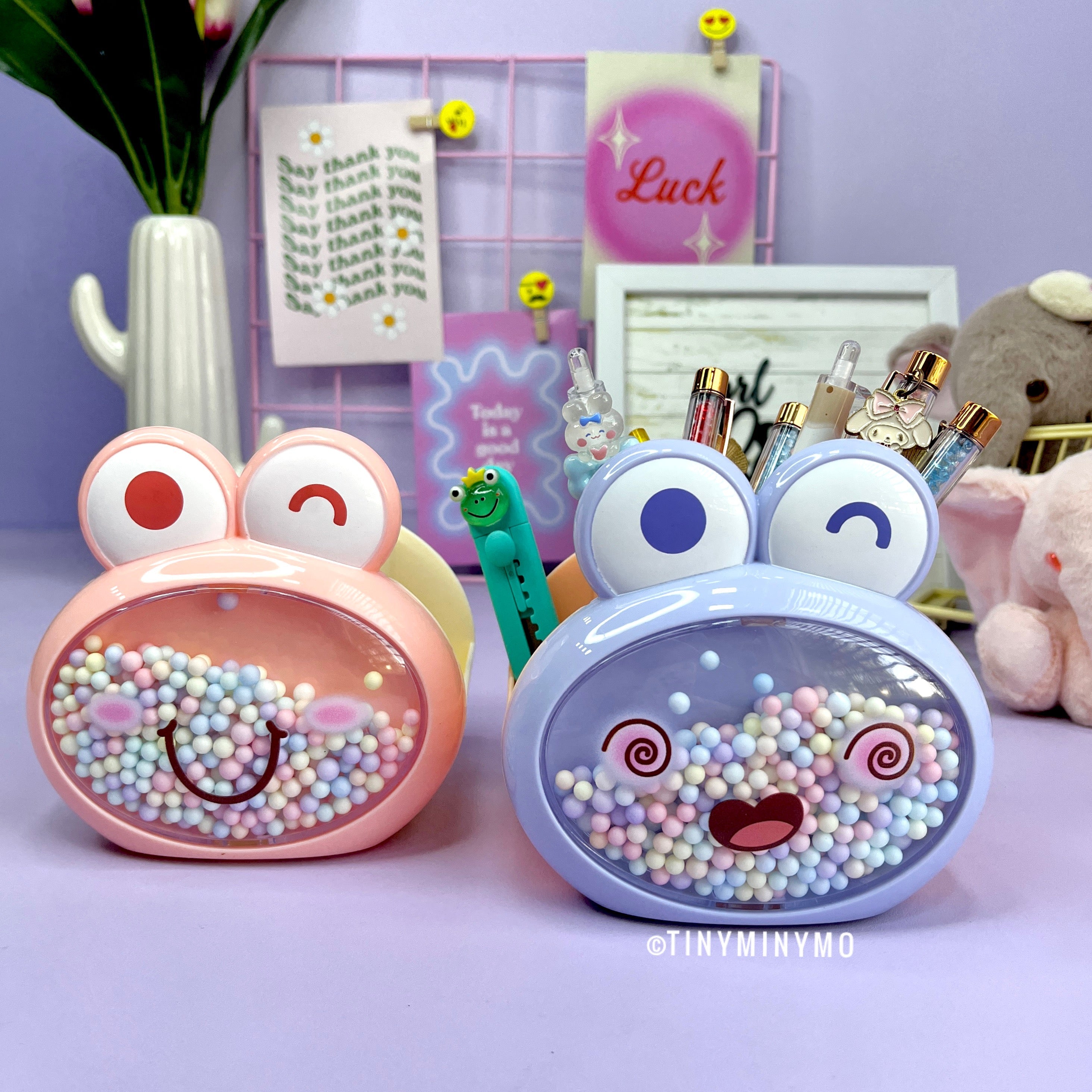 Confetti Frog Pen Stand