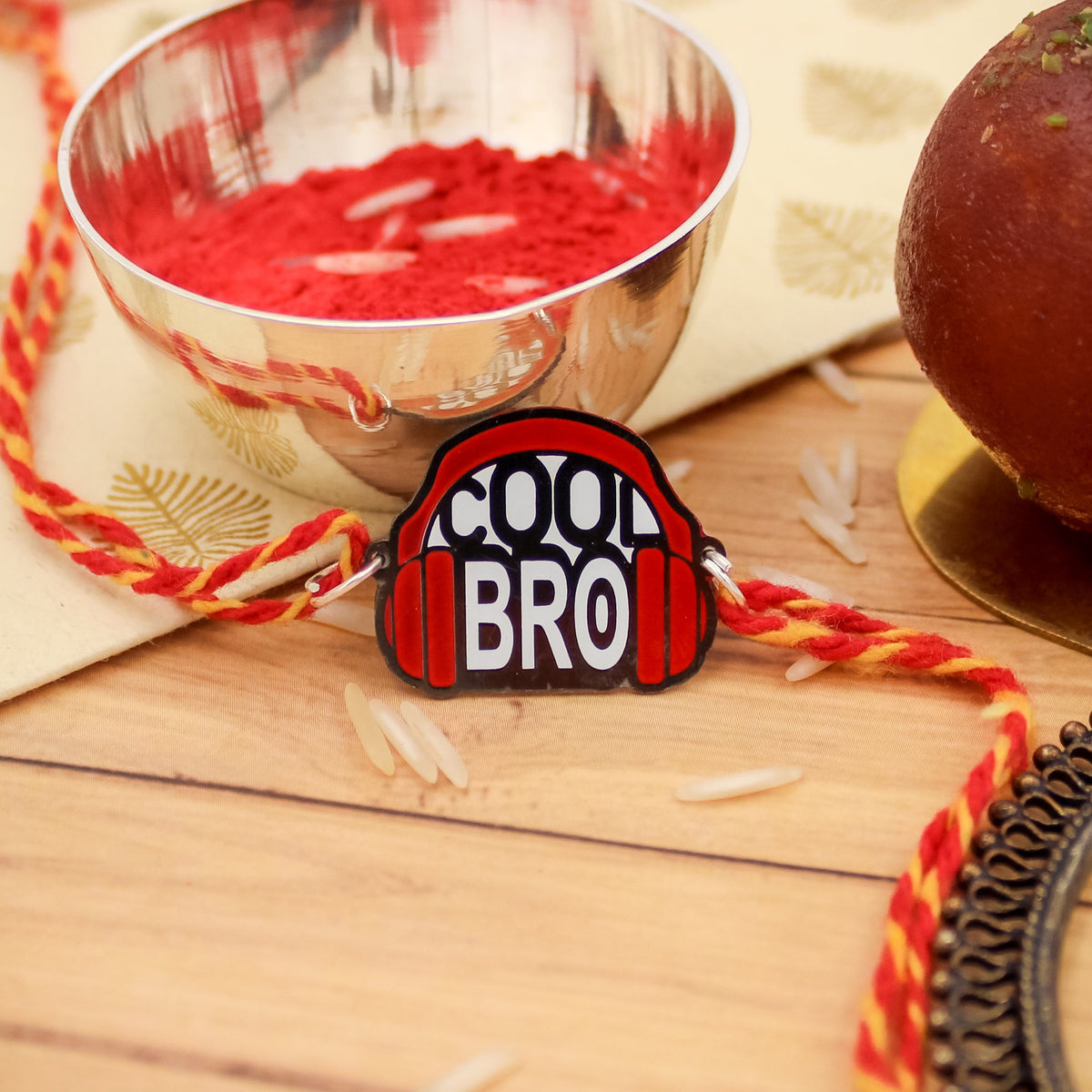 Cool Bro Metal Rakhi - Tinyminymo