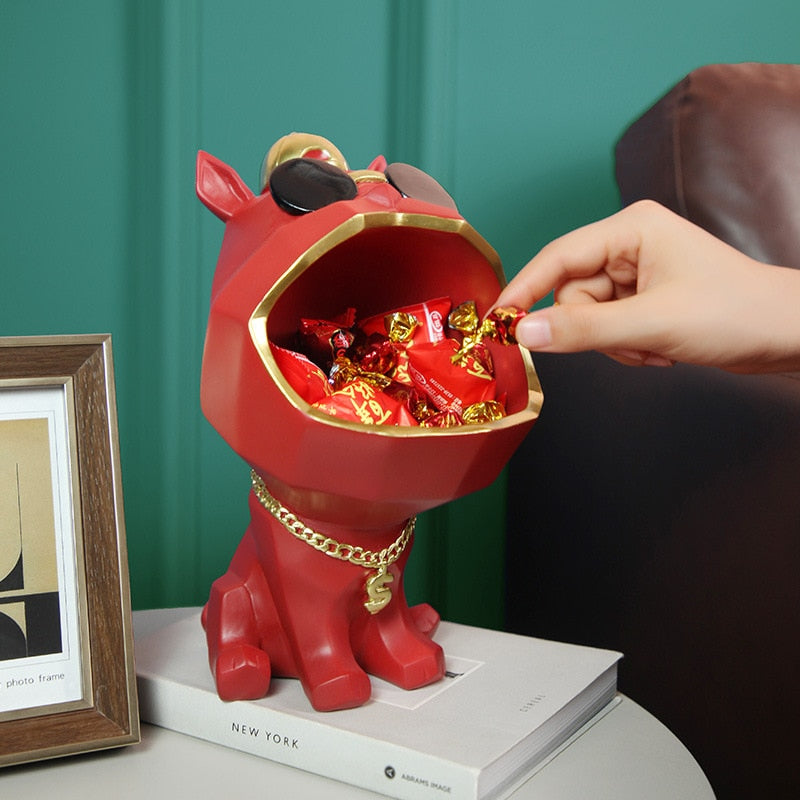 Cool Bull Dog Storage Centerpiece - Tinyminymo