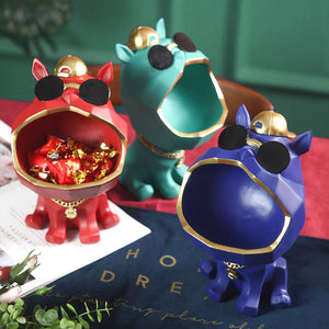 Cool Bull Dog Storage Centerpiece - Tinyminymo