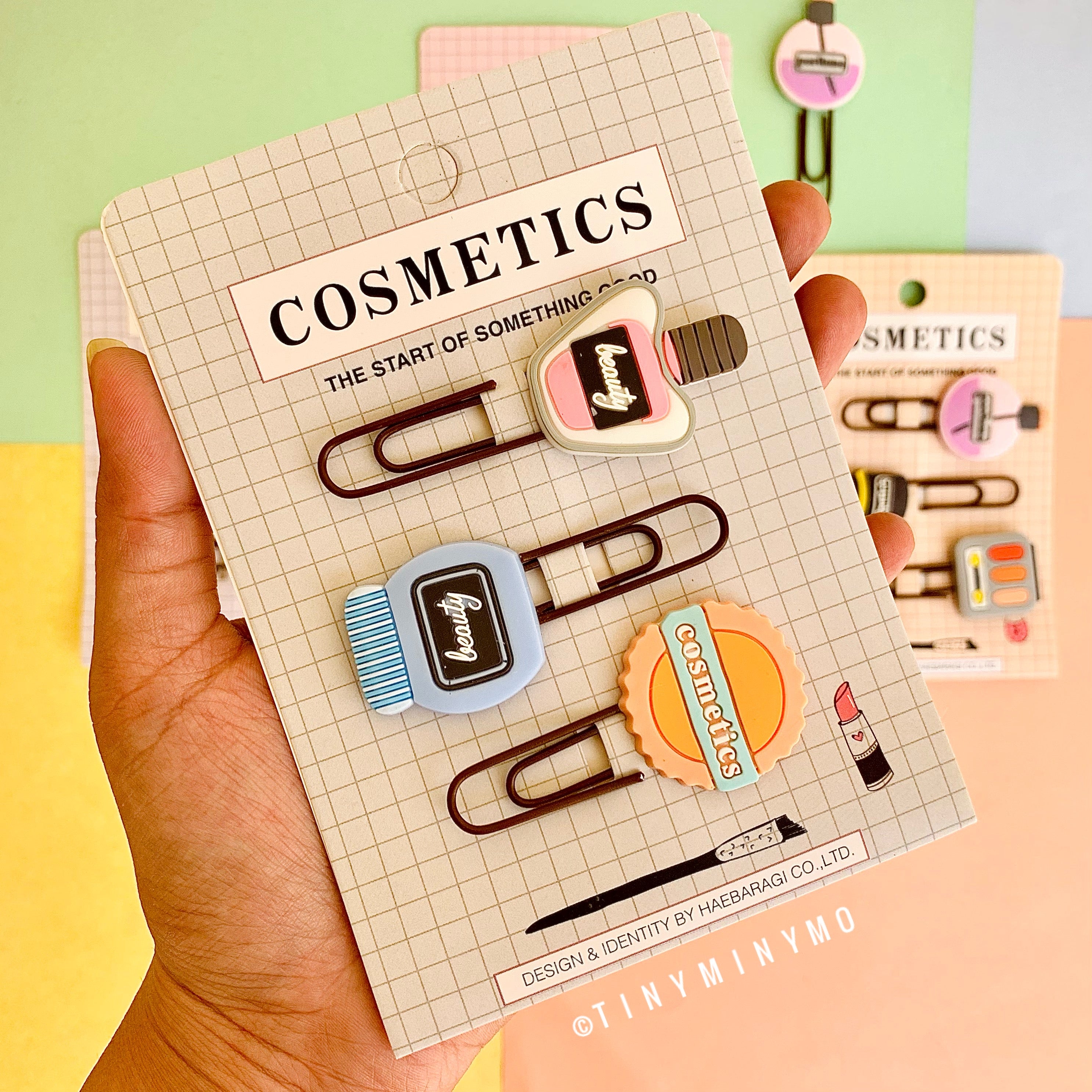 Cosmetic Paperclips - Set of 3