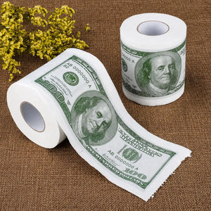 Two Dollar Bill Toilet Paper Rolls - Tinyminymo