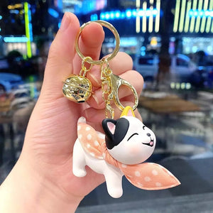 Cute Keychain with Scarf 3D Keychain - Tinyminymo