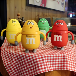 Cute M&M Water Bottle - Tinyminymo