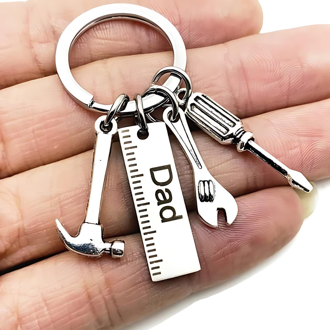 Dad Tools 3D Keychain