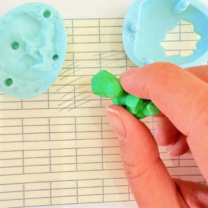 Dinosaur's Egg Eraser Erasing Pencil Marks - Tinyminymo