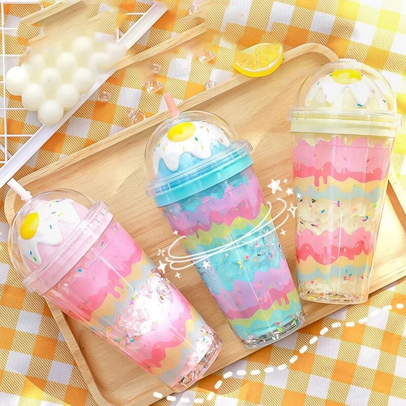 Egg Ice-Cream Confetti Sipper