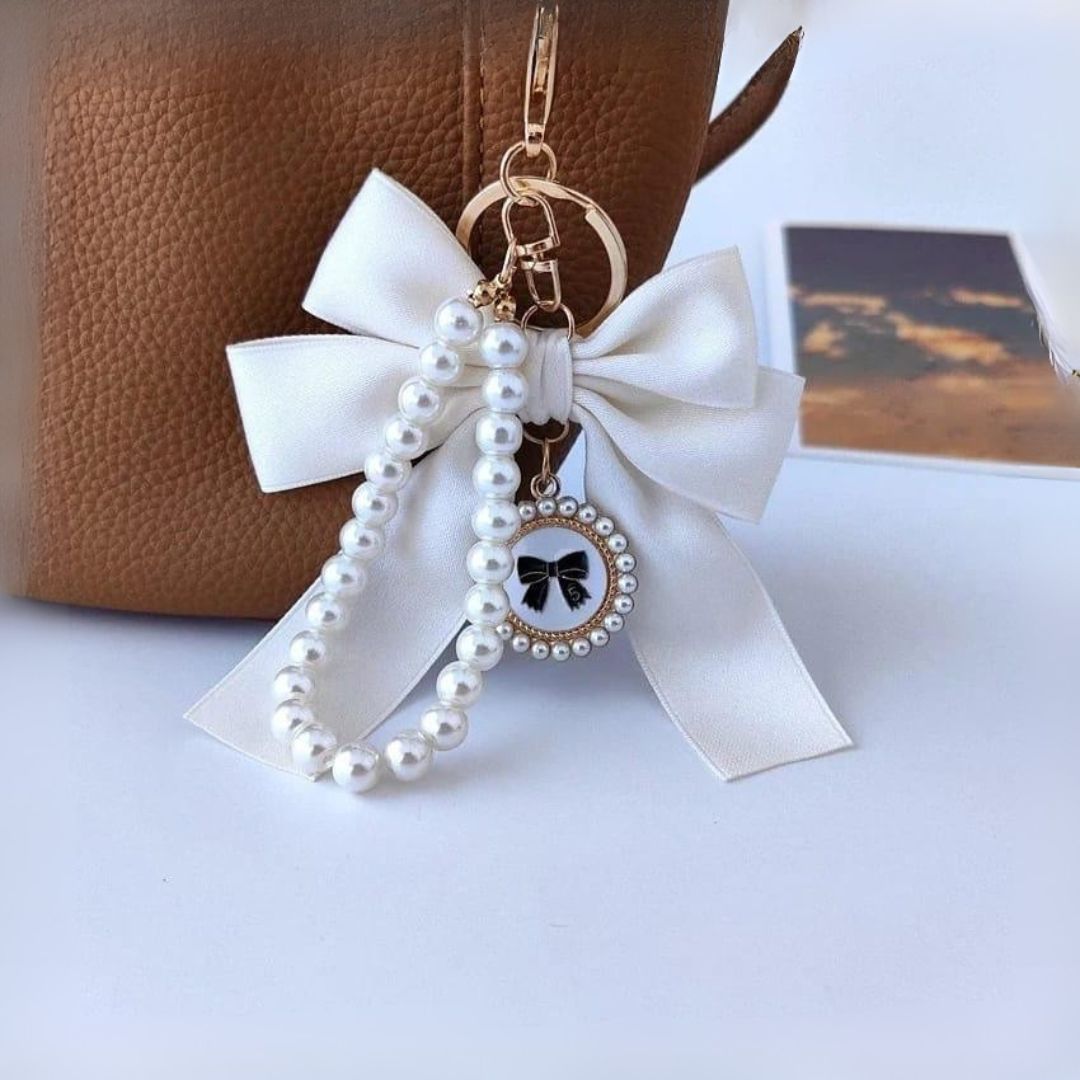 Elegant Bow Mobile Charm